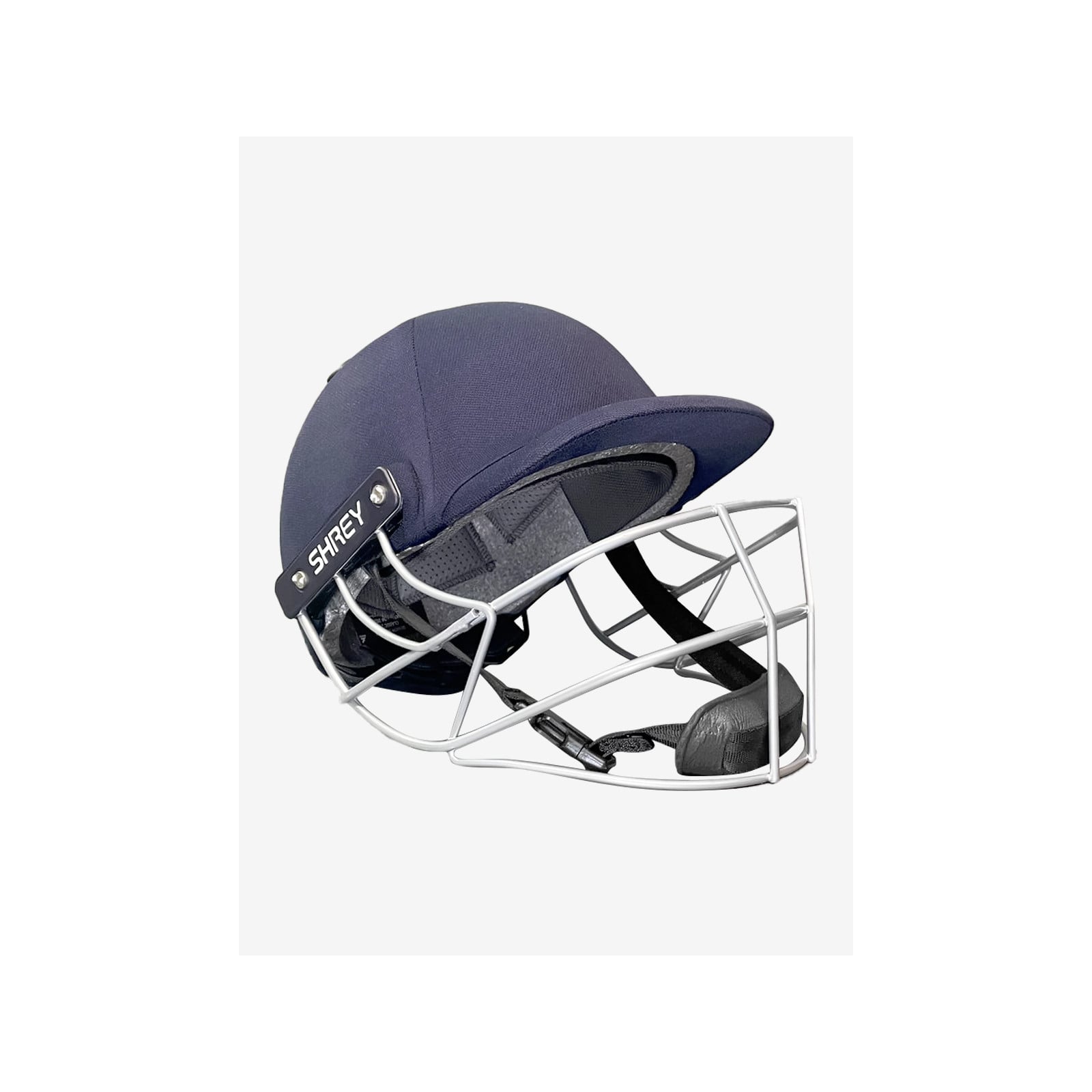 Shrey Classic 2.0 Steel Junior Cricket Helmet - With Neck Guard (2027) - Shrey Classic 2.0 Steel Junior Cricket Helmet - With Neck Guard