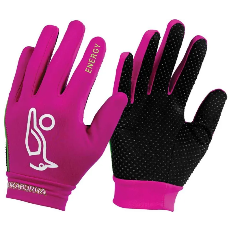 Kookaburra Energy Hockey Gloves - Pink