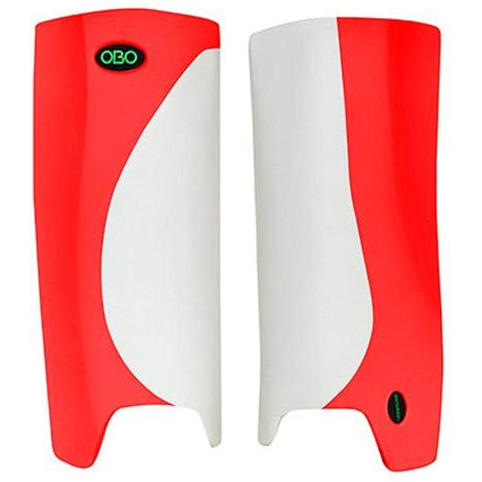 OBO Robo Hi-Rebound Legguards - White/Red - OBO Robo Hi-Rebound Legguards - Wit / Rood - Beenbeschermers