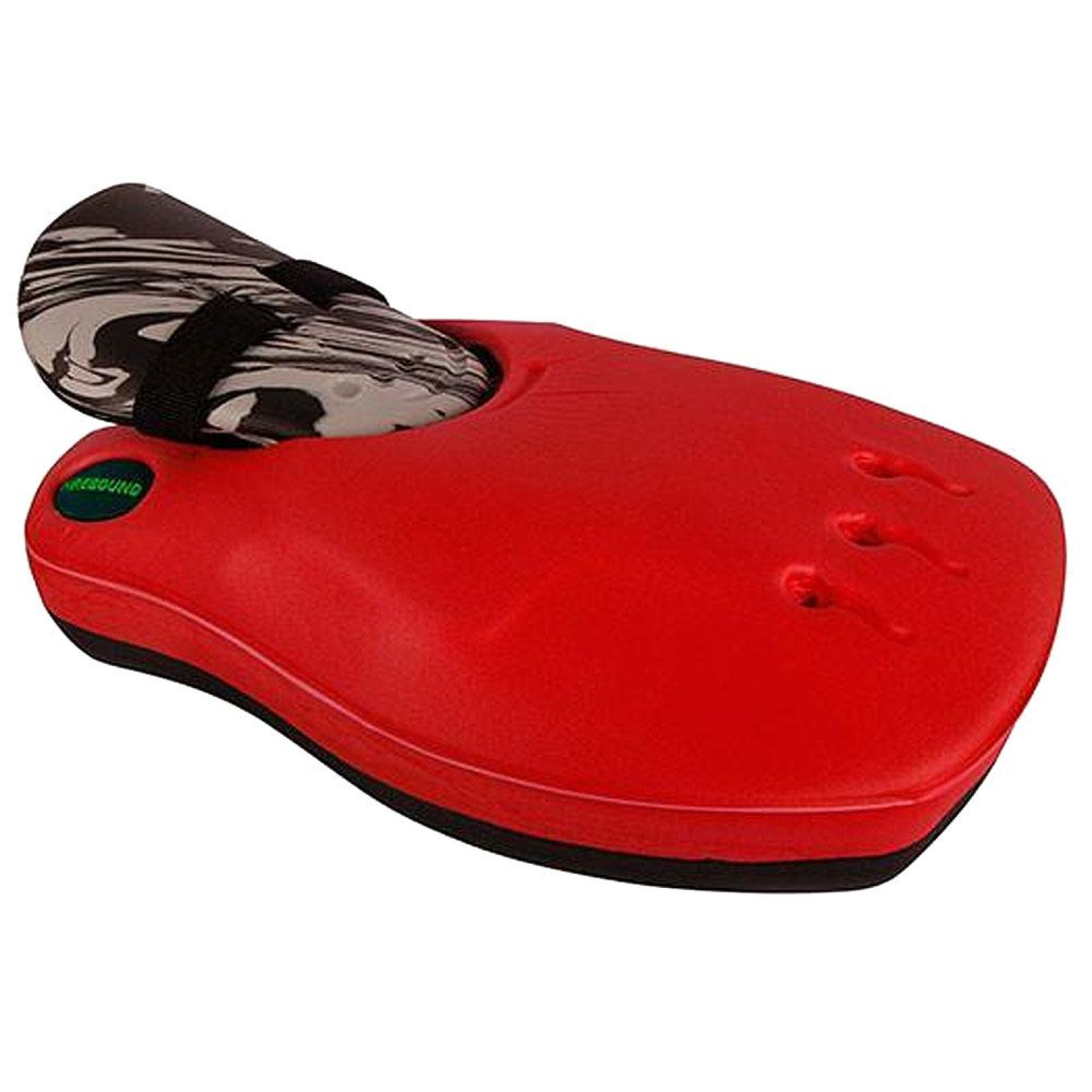 OBO Robo Hi-Rebound-Handschutz für die linke Hand, Schwarz/Rot