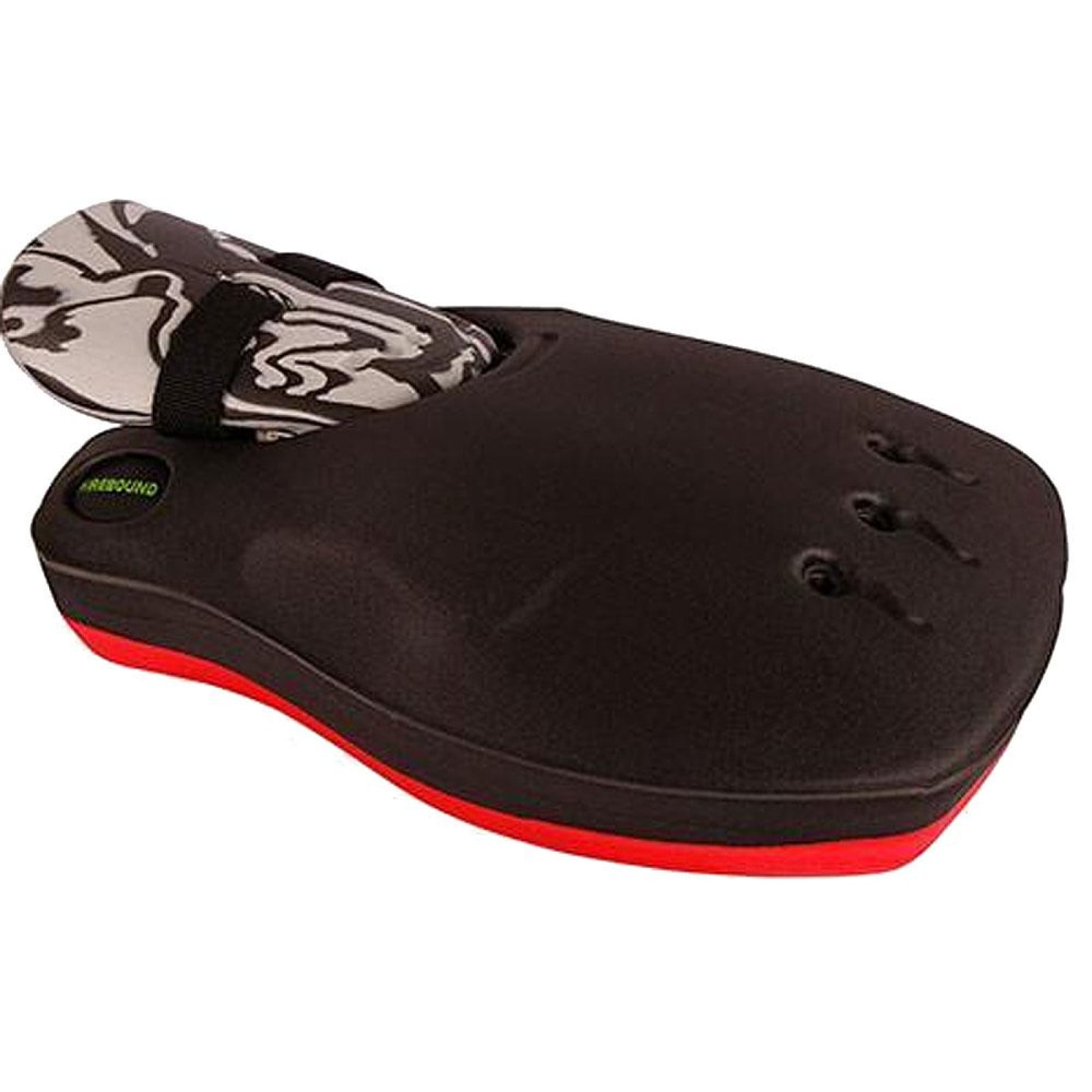 OBO Robo Hi-Rebound-Handschutz für die linke Hand, Rot/Schwarz