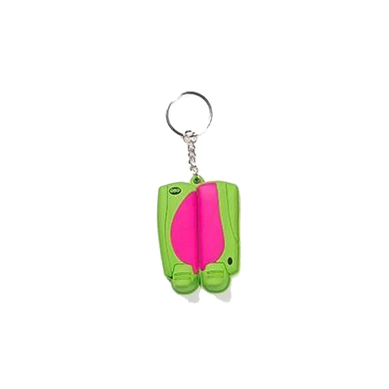 OBO Mini Legguard/Kicker Keyring - Pink / Green