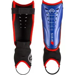 🔥 Grays Shield Junior Hockey Shinpads - Royal/Red (2023/24) | Next Day Delivery 🔥