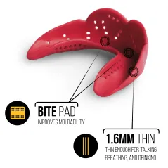 SISU Aero Mouthguard - Hot Pink - SISU Aero Mouthguard - Hot Pink - SISU Aero Mouthguard - Hot Pink - SISU Aero Mouthguard - Hot