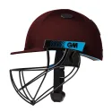 GM Neon Geo Cricket Helmet - Maroon