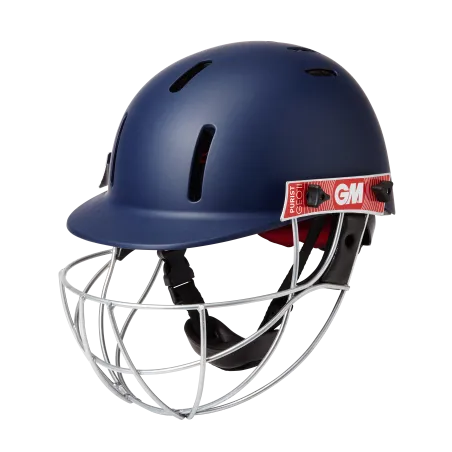 GM Purist Geo II Cricket Helmet - Navy (2023)