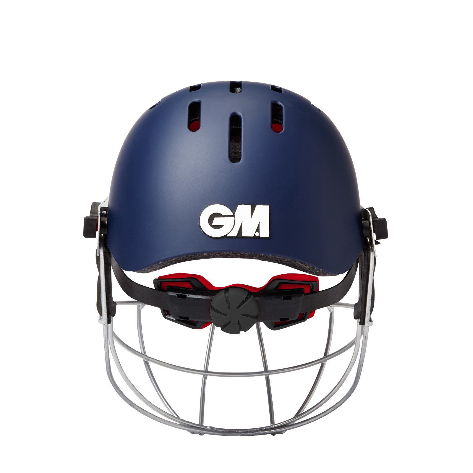 GM Purist Geo II Cricket Helmet - Navy (2023) - GM Purist Geo II Cricket Helmet - Navy (2023) - GM Purist Geo II Cricket Helmet 