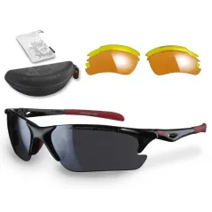 Lunettes de soleil Sunwise Twister (noir) + étui GRATUIT - Des