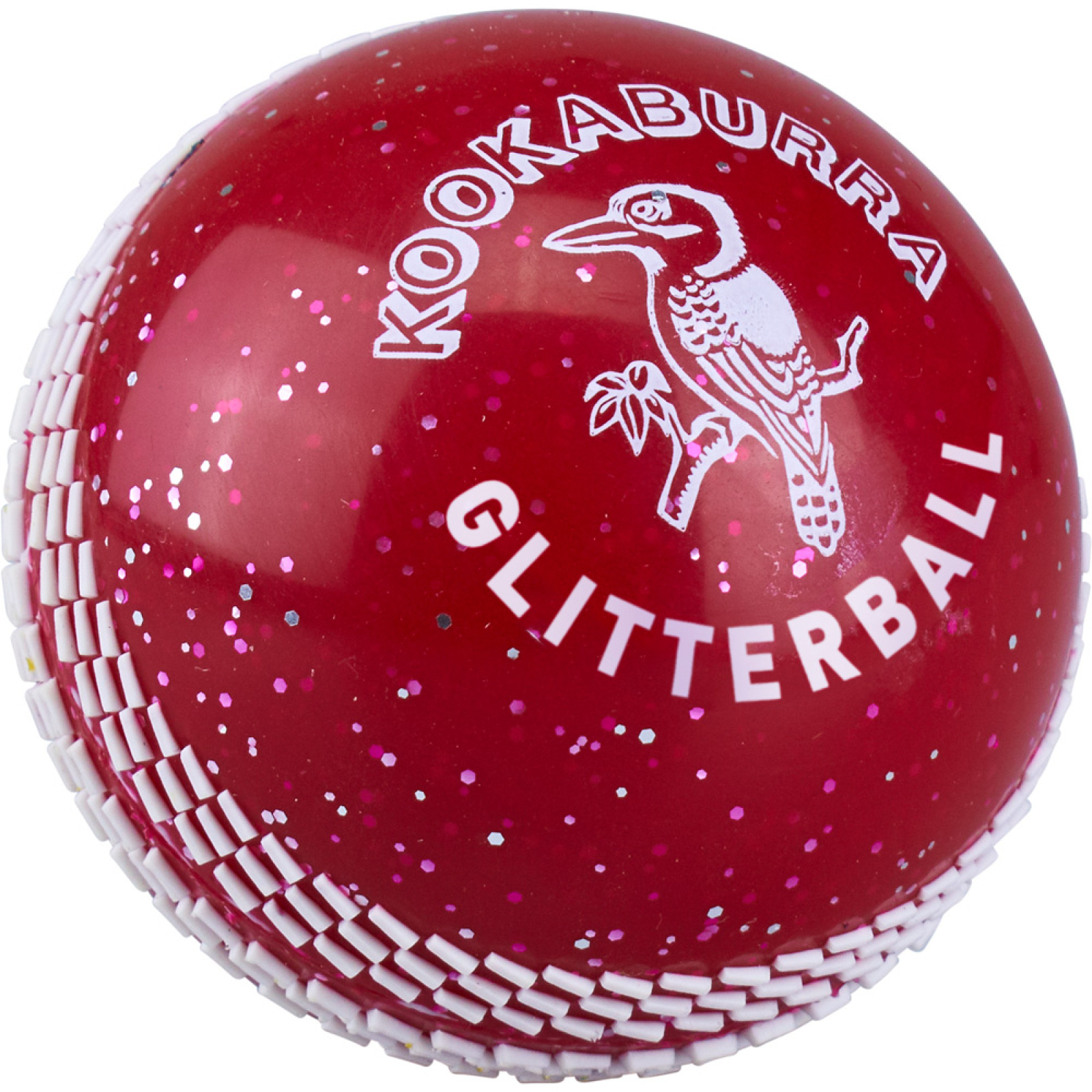 Kookaburra Glitter Ball - Red (2023) - Kookaburra Glitter Ball - Red