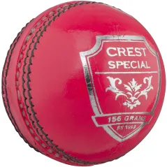 Gray Nicolls Crest Special Cricket Ball - Pink
