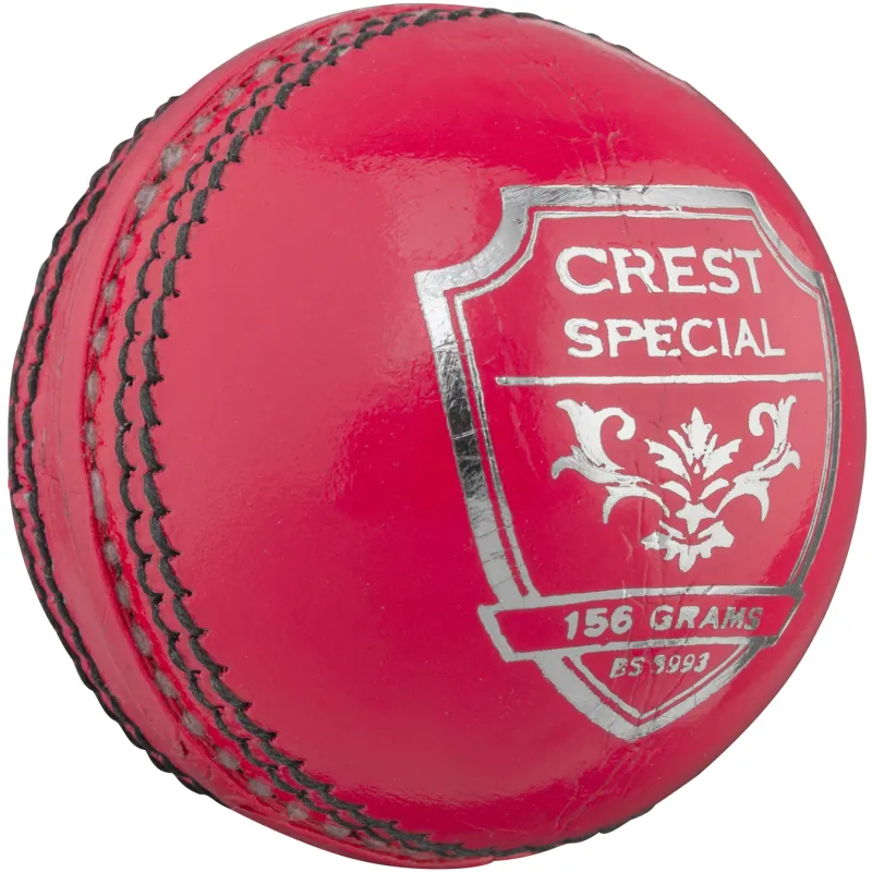 Gray Nicolls Crest Special Cricket Ball - Pink (2020)