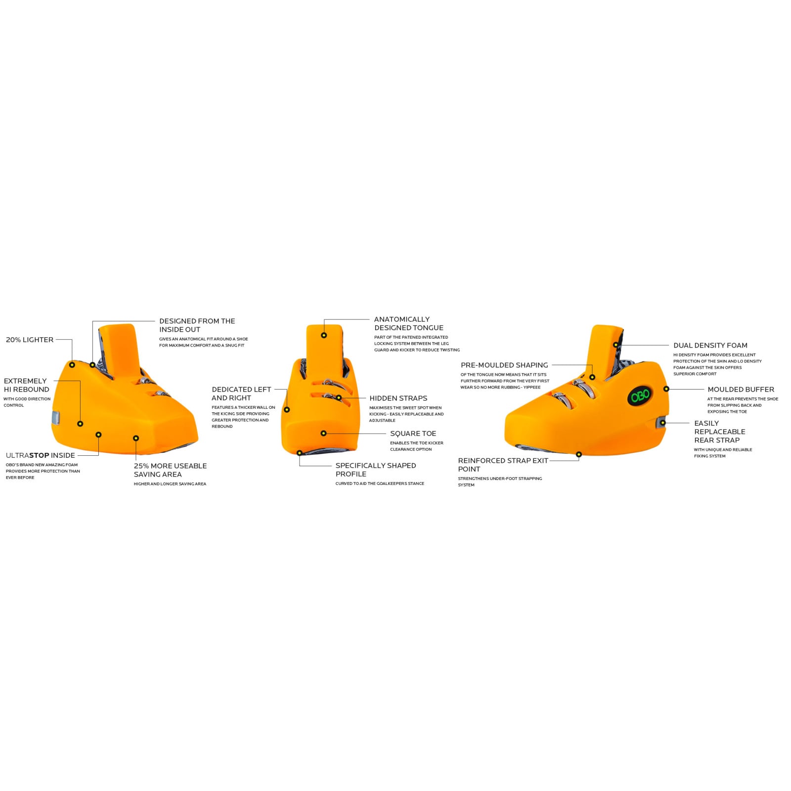 OBO Robo Hi-Rebound Plus Kickers - Red - OBO Robo Hi-Rebound Plus Kickers - Red - OBO Robo Hi-Rebound Plus Kickers - Red - OBO R
