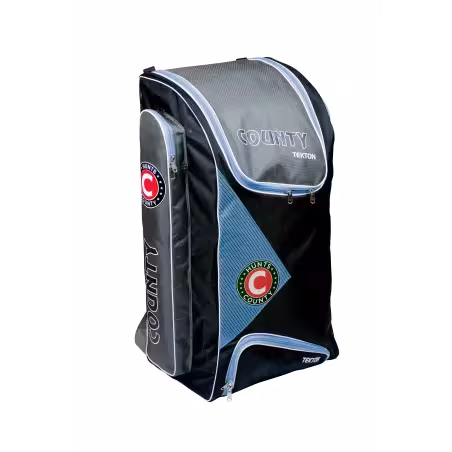 Hunts County Tekton Duffle Bag - Black/Blue/White (2020) - Duffle Bags