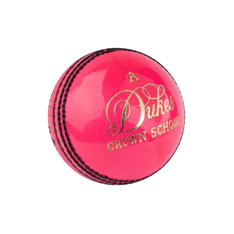 Dukes Crown School A Cricket Ball (Orange, Pink