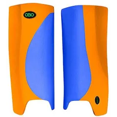 🔥 OBO Robo Hi-Rebound Legguards - Blue/Orange | Next Day Delivery 🔥