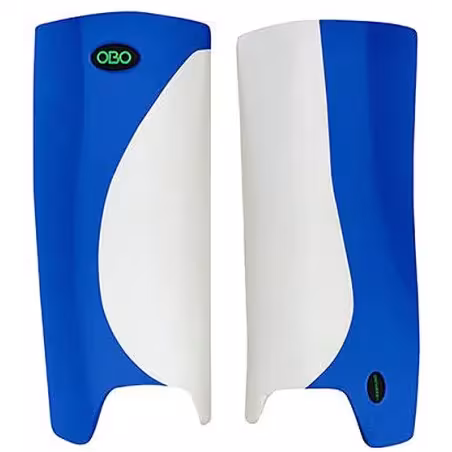 OBO Robo Hi-Rebound Legguards - White/Blue