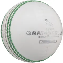 Gray Nicolls Crown 2 Star Cricket Ball - White (2020)
