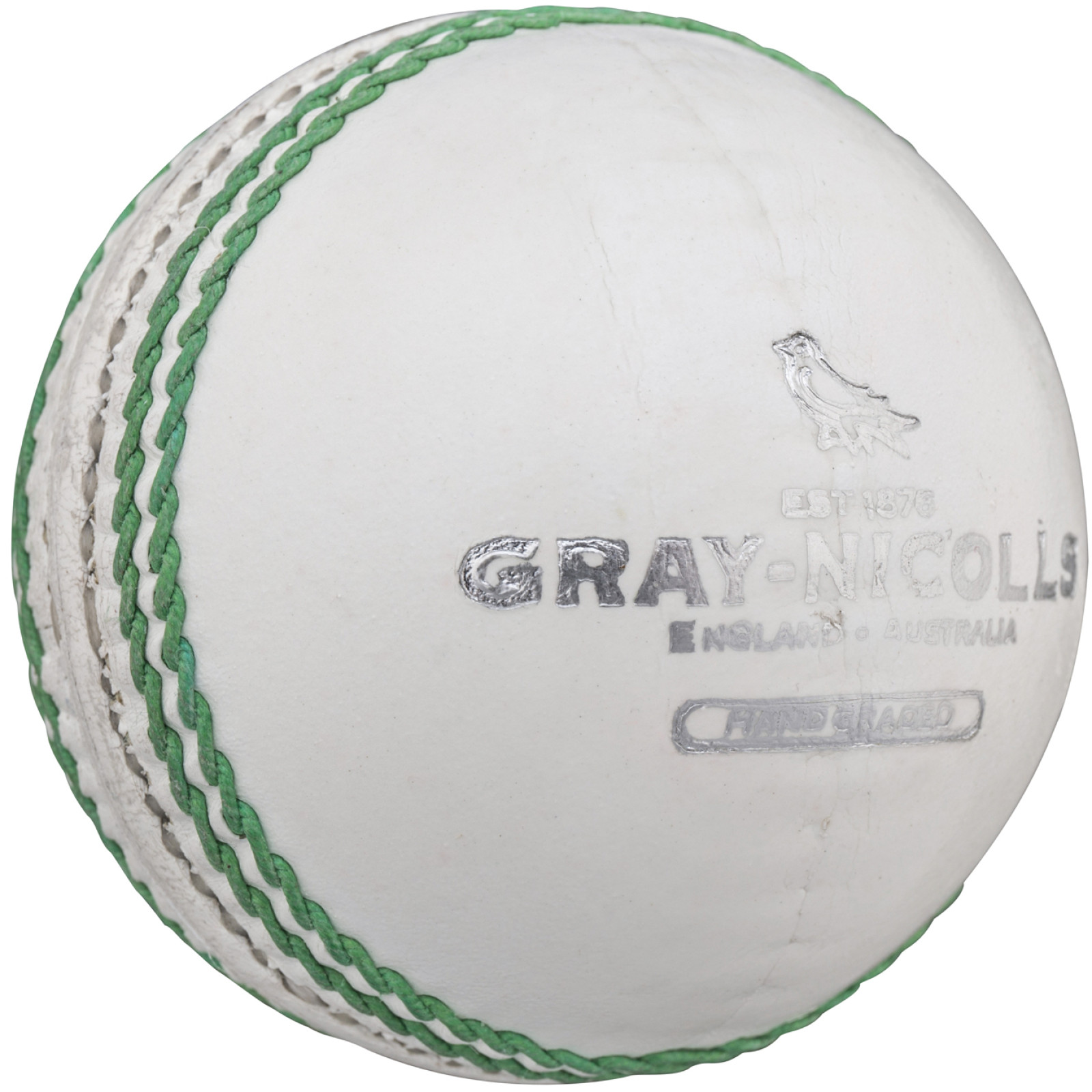 Gray-Nicolls Crown 2 Star Cricket Ball - White (2026) - Gray-Nicolls Crown 2 Star Cricket Ball - White (2026) - Gray-Nicolls Cro