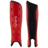 Grays G600 Hockey Shinguards - Red/Black (2024/25)