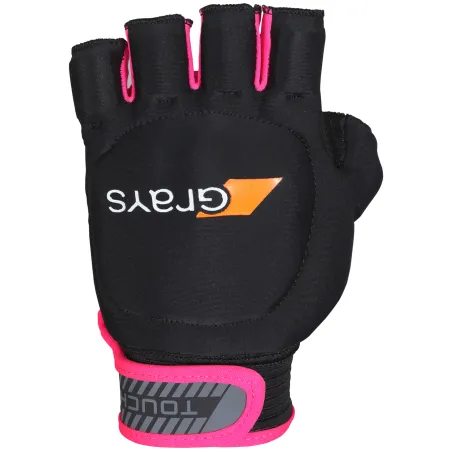 Grays Touch Hockey Glove - Black/Fluo Pink (2024/25) - Grays Touch Hockey Glove - Black/Fluo Pink (2024/25) - Grays Touch Hockey