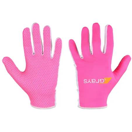 Grays Skinful Hockey Gloves - Fluo Pink/White (2019/20) - Grays Skinful Hockey Gloves - Fluo Pink/White (2019/20) - Grays Skinfu