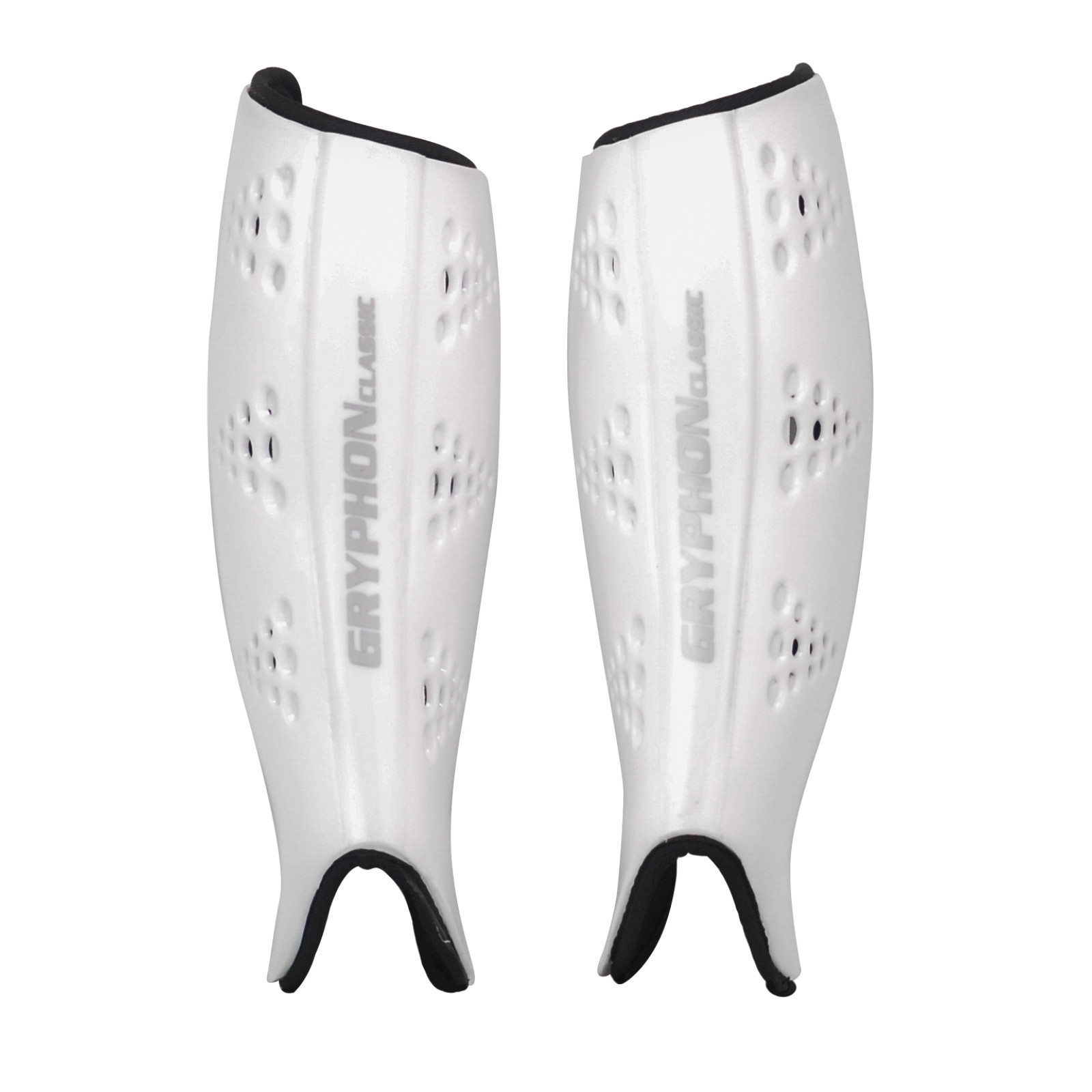 Gryphon Classic G4 Hockey Shinguards - White (2022/23) - Gryphon Classic G4 Hockey Shinguards - White (2022/23) - Gryphon Classic G4 Hockey Shinguards - White (2022/23) - Gryphon Classi