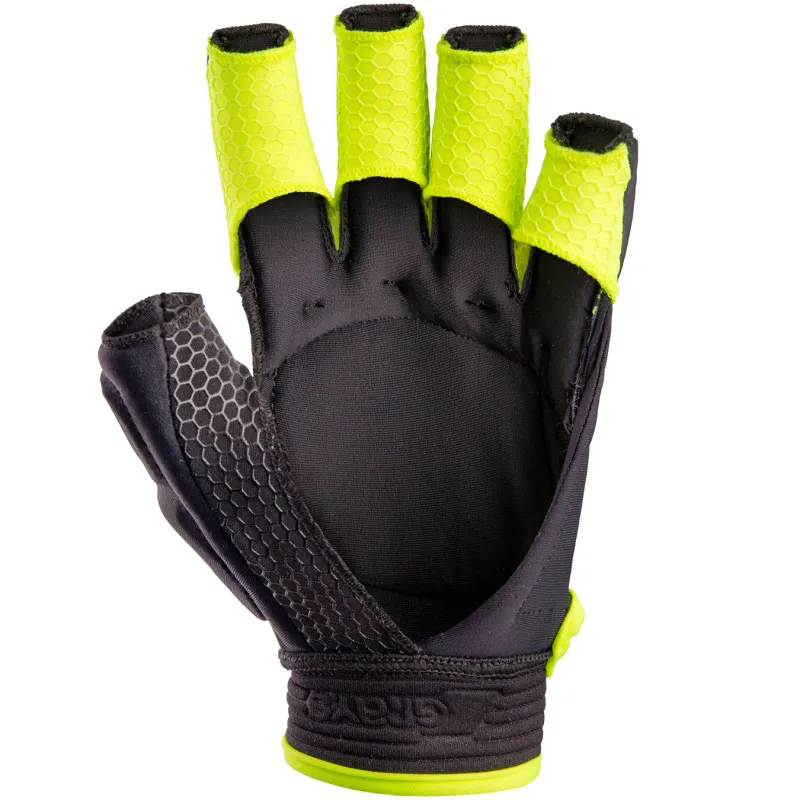 Grays Touch Pro Hockey Glove - Right Hand Black/Fluo Yellow (2019/20)