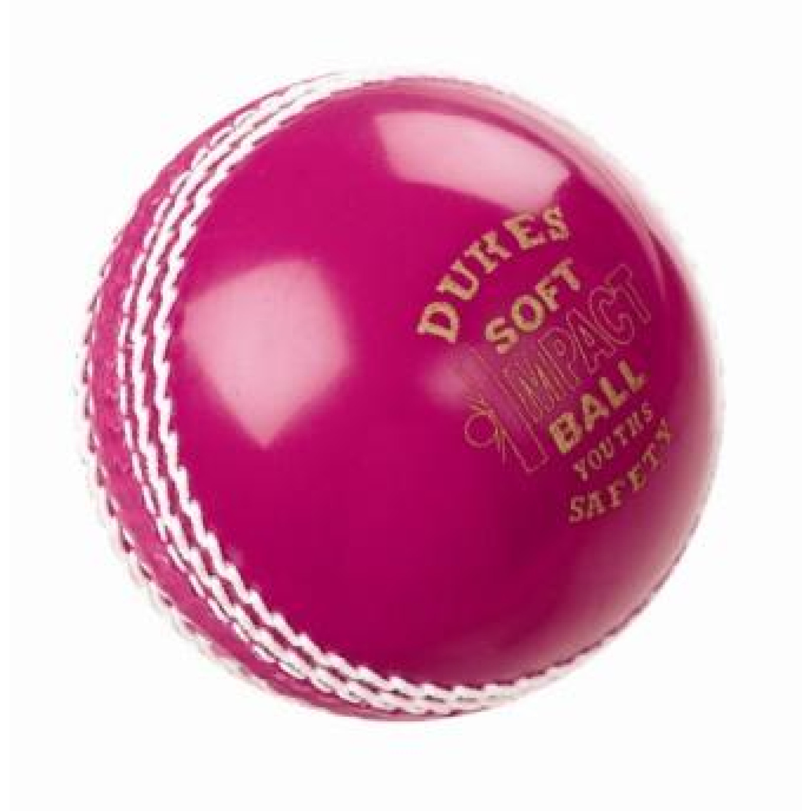 Dukes Soft Impact Cricket Ball - Pink - Pelota de Cricket Dukes Soft Impact - Rosa - Pelotas de
