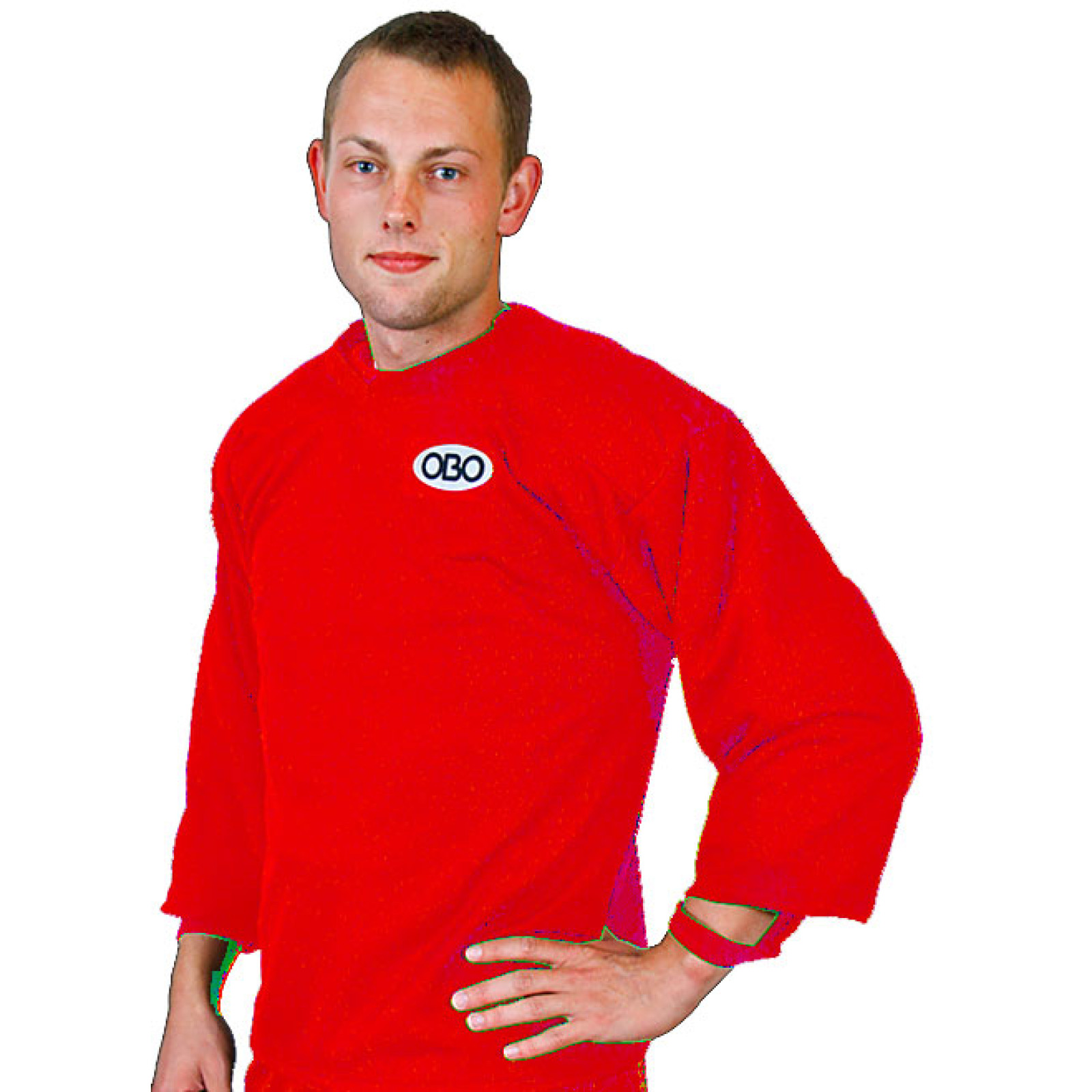 OBO Loose Fit Long Sleeve Smock - Red - Grembiule a maniche lunghe OBO Loose Fit - Rosso  - Camici da portiere