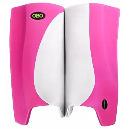 OBO Robo Hi-Rebound Legguards - White/Pink