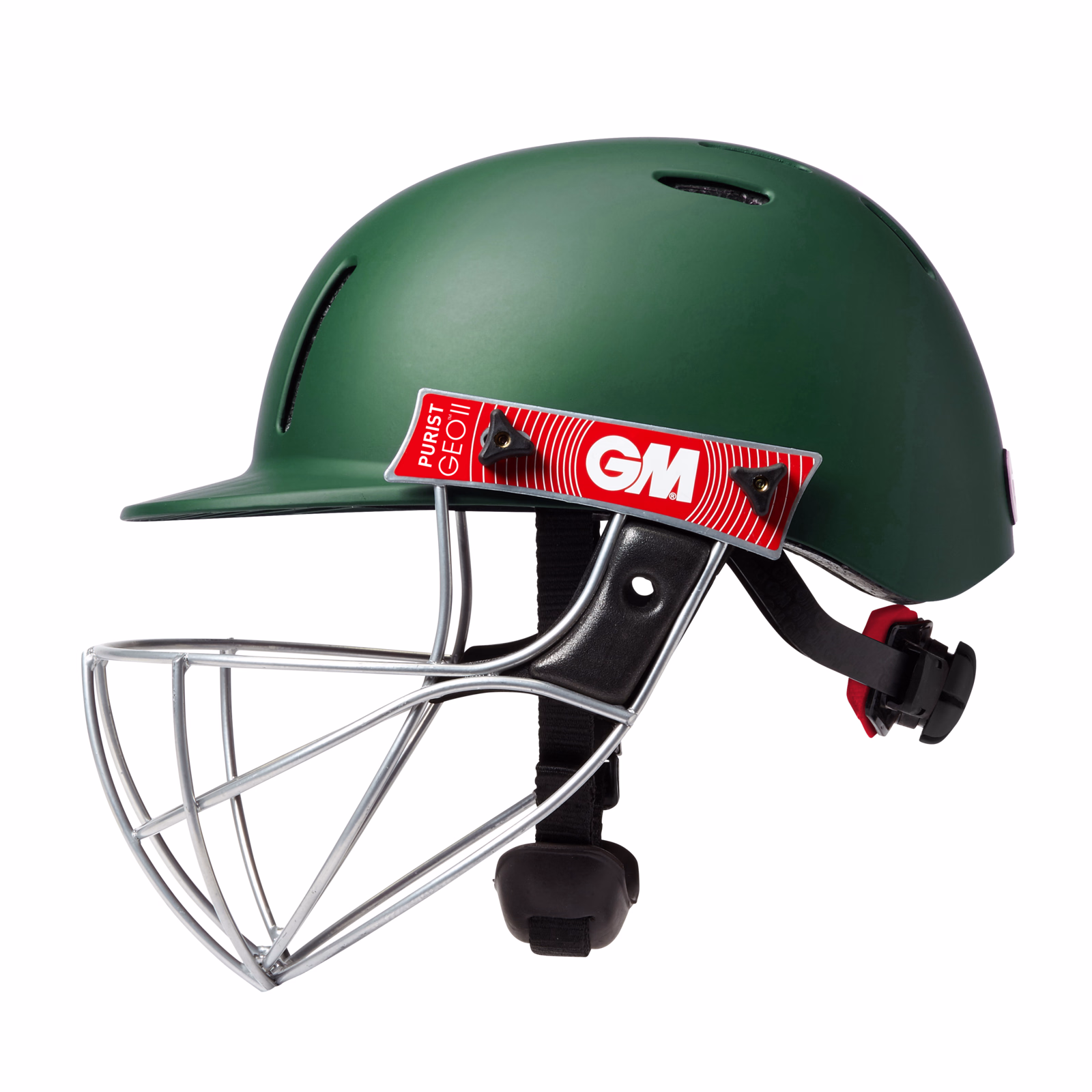 GM Purist Geo II Cricket Helmet - Green (2023) - GM Purist Geo II Cricket Helmet - Green (2023) - GM Purist Geo II Cricket Helme