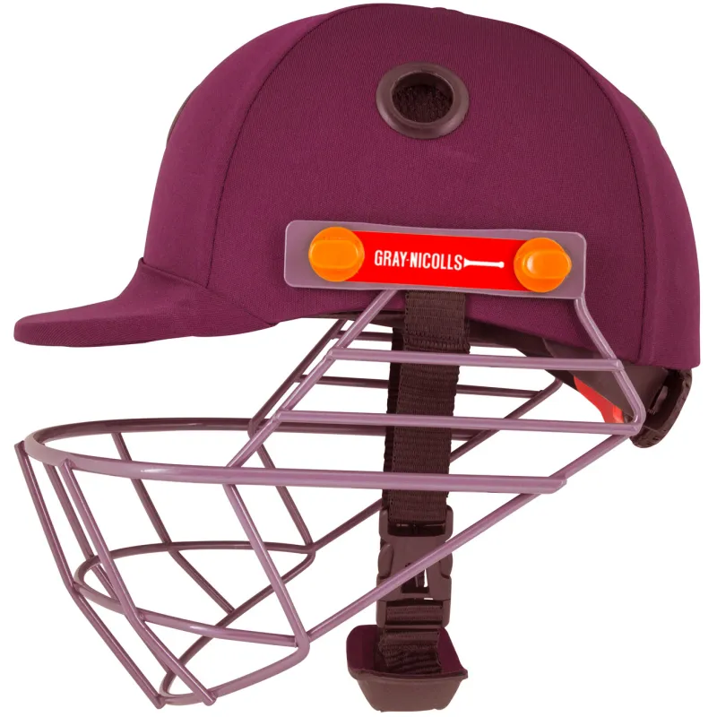 Gray Nicolls Elite Junior Cricket Helmet - Maroon (2020)