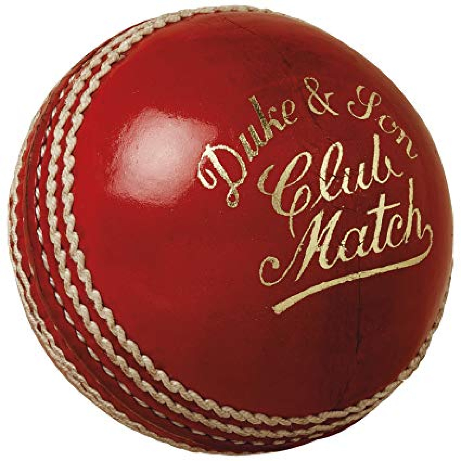 Dukes Club Match Cricket Ball - Red - Balle de cricket Dukes Club Match - Rouge - Ballons de match