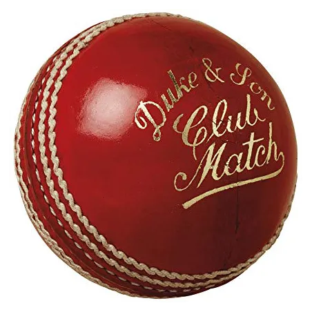 Dukes Club Match Cricket Ball - Red