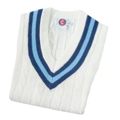 Kopen Hunts County Junior Cricket Sweater - Navy