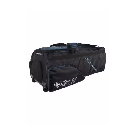 Shrey Pro Wheelie Bag - Black/Blue (2026) - Shrey Pro Wheelie Bag - Black/Blue (2026) - Shrey Pro Wheelie Bag - Black/Blue (2026