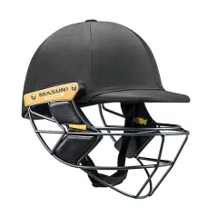 🔥 Masuri E Line Titanium Cricket Helmet - Black (2022) | Next Day Delivery 🔥