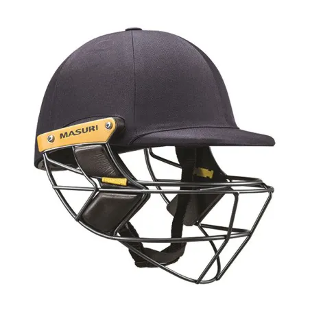 Masuri E Line Steel Cricket Helmet - Navy (2022)