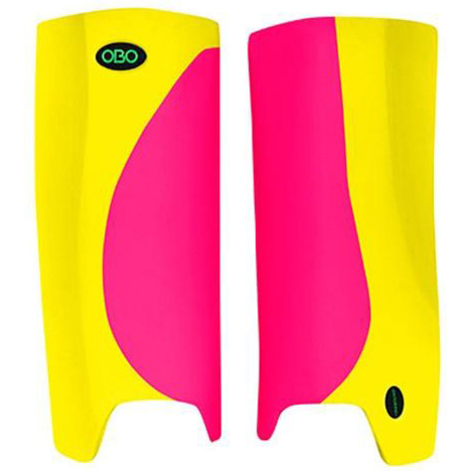 OBO Robo Hi-Rebound Legguards - Pink/Yellow