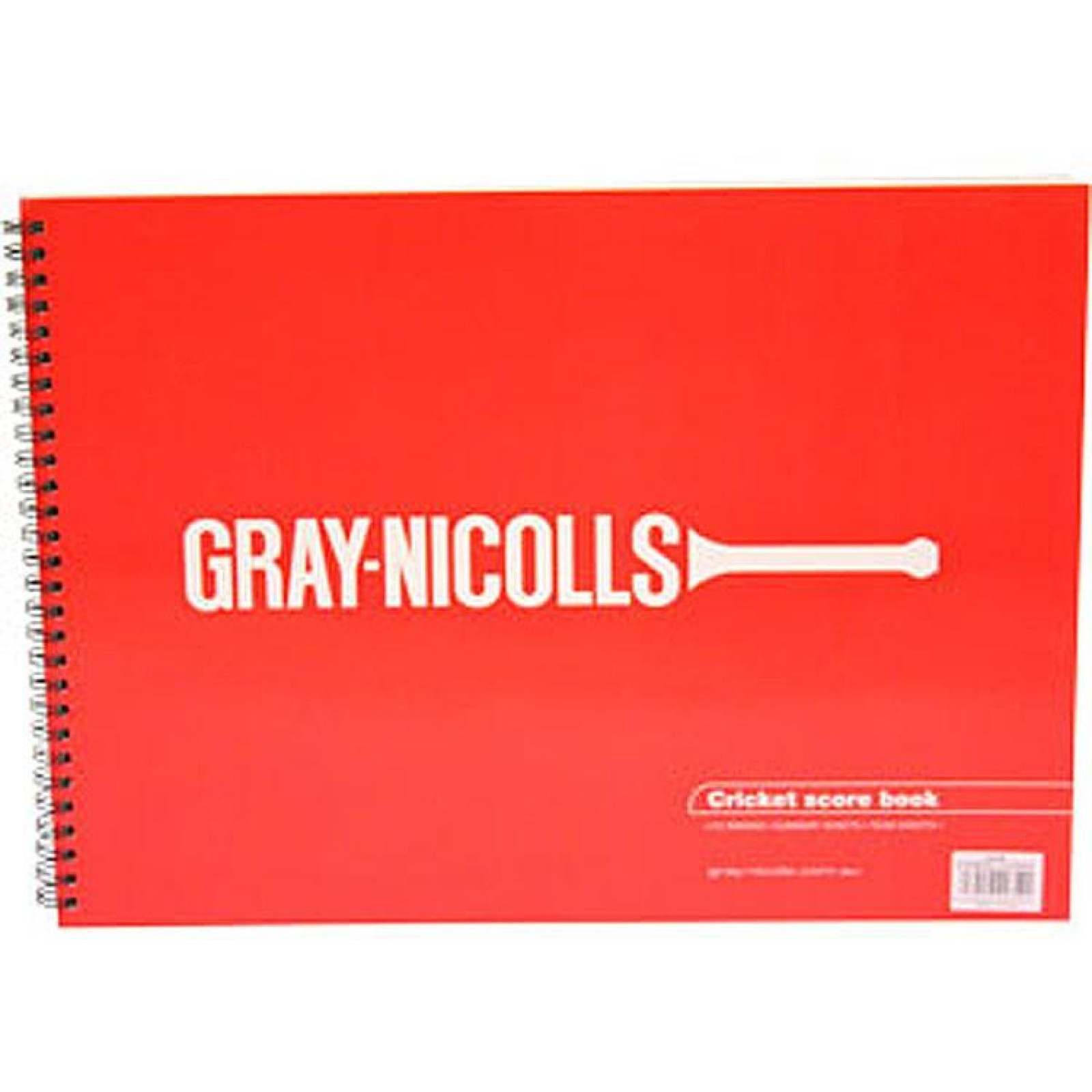 Gray-Nicolls 112 Innings Scorebook (2026) - Gray-Nicolls 112 Innings Scorebook (2026) - Gray-Nicolls 112 Innings Scorebook (2026