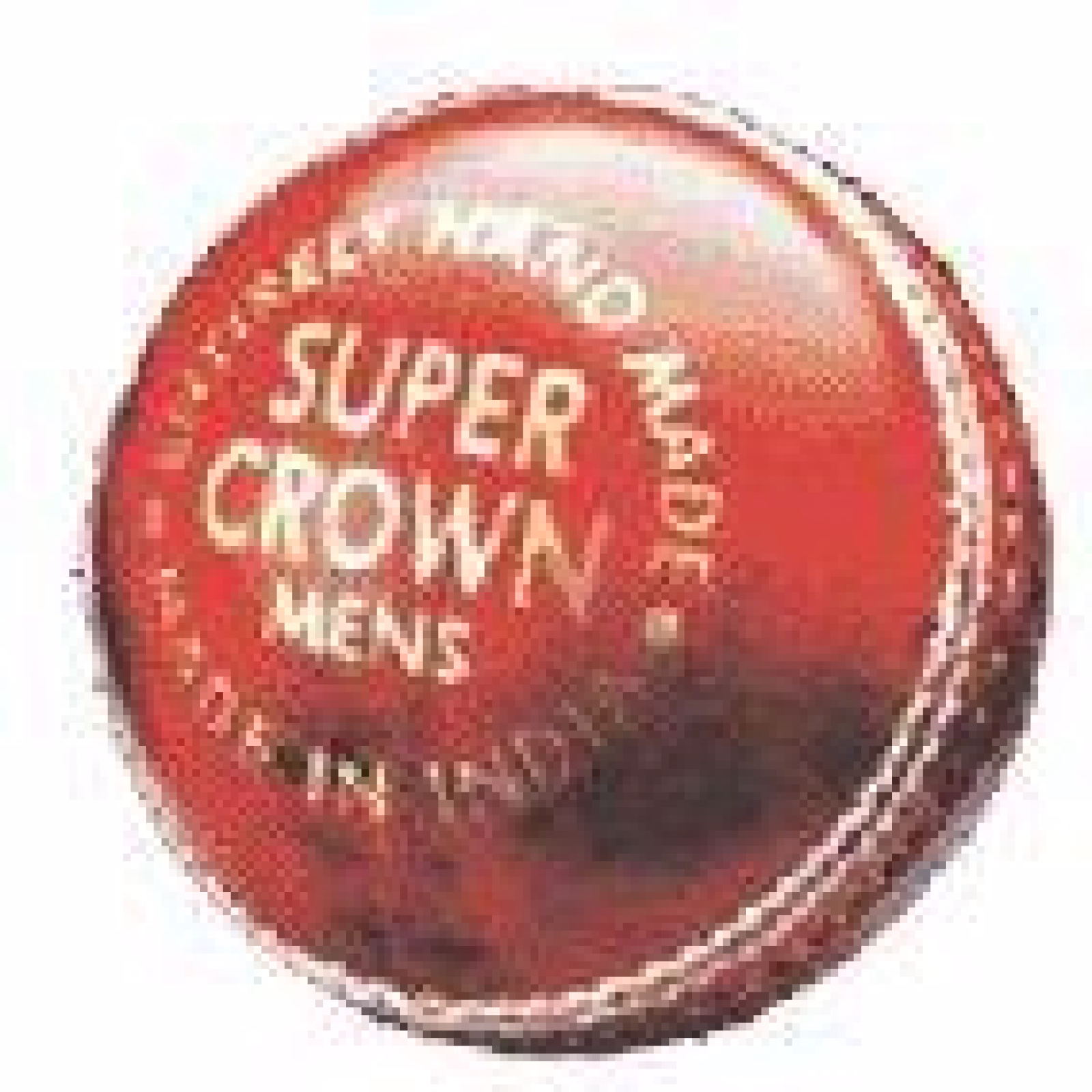 Readers Super Crown Cricket Ball - Side View