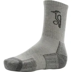 Kookaburra Cricket Socks - Grey (2023)