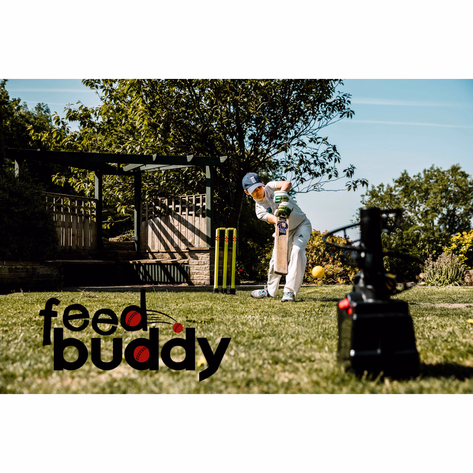 Feed Buddy Automatic Cricket Feed Machine - Feed Buddy Automatic Cricket Feed Machine - Side View
