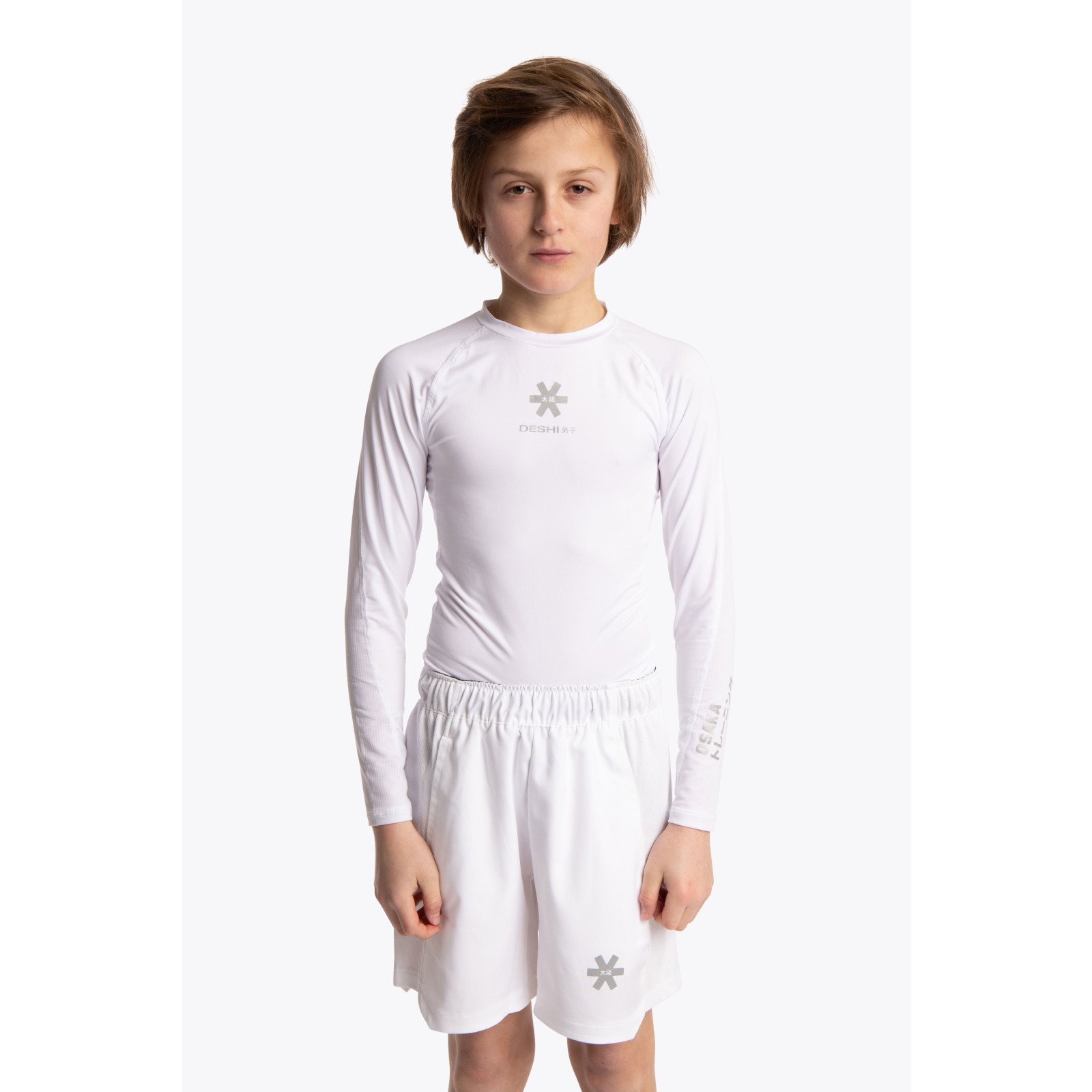 Osaka Deshi Junior Baselayer Top - White (2023/24) - Osaka Deshi Junior Baselayer Top - White (2023/24) - Osaka Deshi Junior Bas