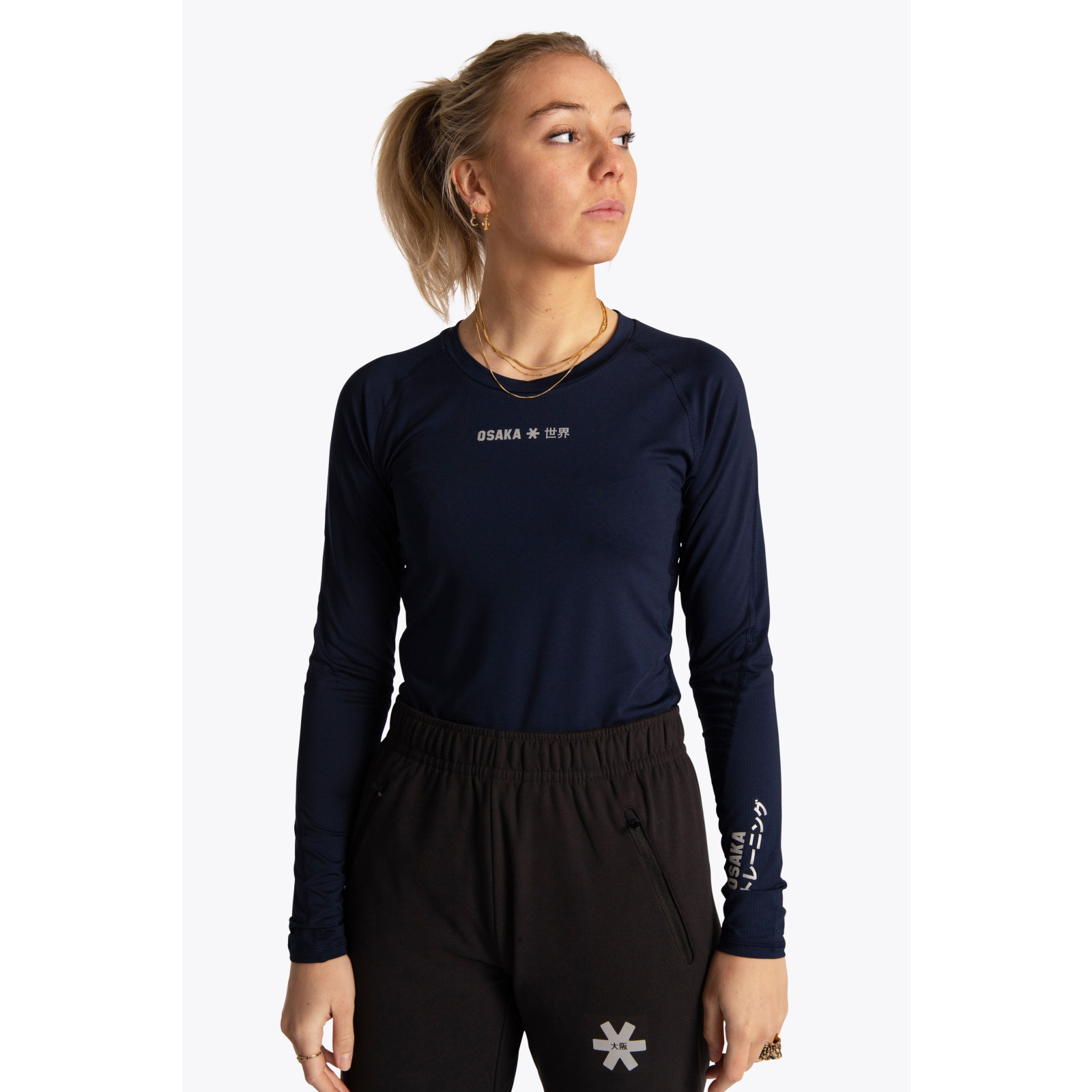 Osaka Womens Baselayer Top - Navy (2023/24) - Osaka Womens Baselayer Top - Navy (2023/24) - Osaka Womens Baselayer Top - Navy (2
