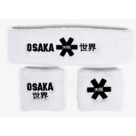 Osaka Sweatband Set 2.0 - Black (2020/21) White (2020/21) -