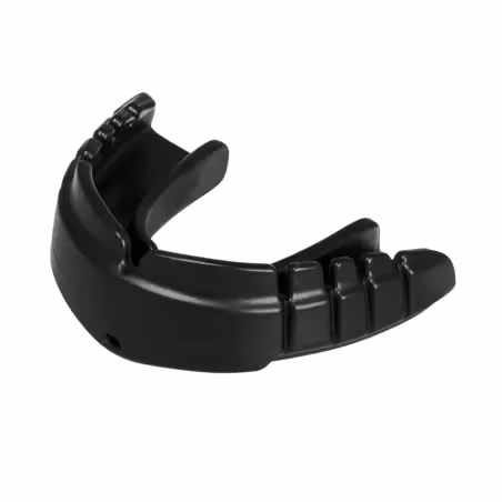 OPRO Snap-fit Braces Mouthguard - Jet Black