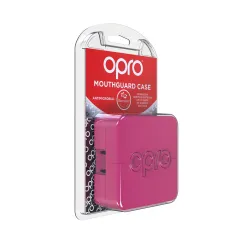 OPRO Self-Fit GEN4 Anti-Microbial Mouthguard Case - Pink - Detail