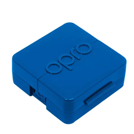OPRO Self-Fit GEN4 Antimikrobielles Mundschutzetui - Blau