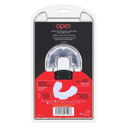OPRO Self-Fit GEN4 Lower Braces Mouthguard - Pearl